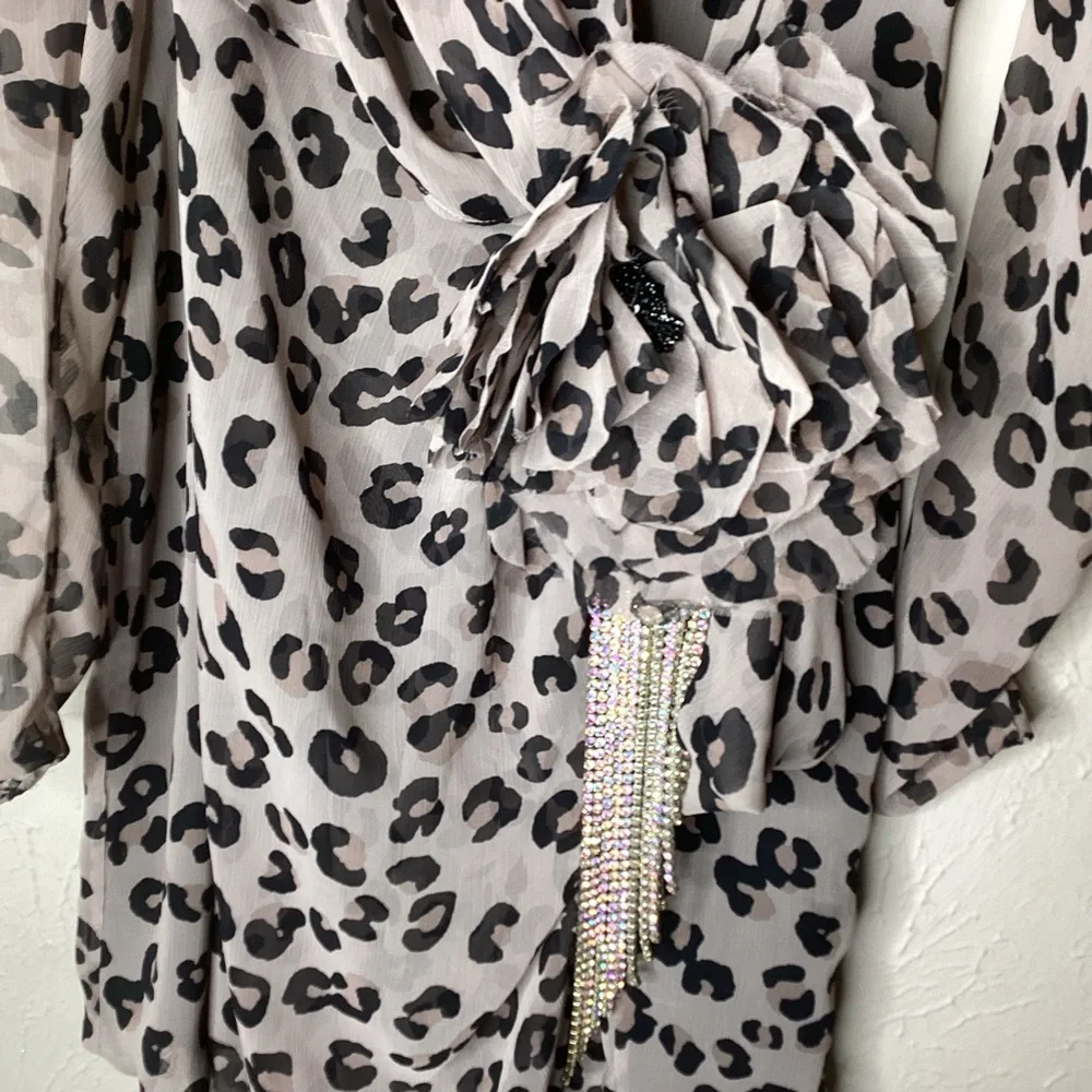 Marianna Senchina Animal Print Dress XS - Picture 7 of 14
